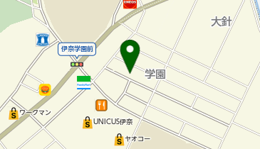 ひらの歯科医院の地図画像