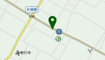 片貝デンタルクリニックの地図画像