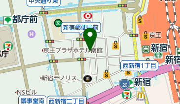 新宿スワン歯科・矯正歯科の地図画像