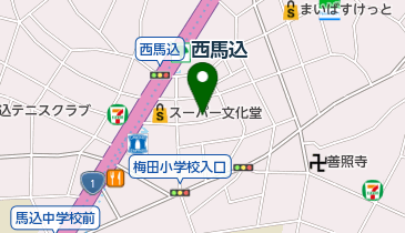 ゆきたに歯科の地図画像