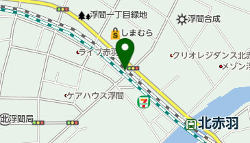 たち歯科医院の地図画像