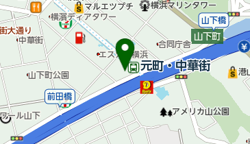 横浜元町ナチュラル歯科矯正歯科の地図画像