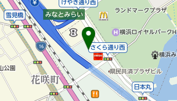 三條歯科みなとみらい診療室の地図画像