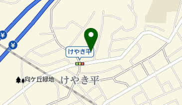 宮前平グリーンハイツ歯科の地図画像