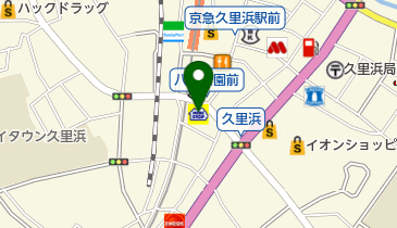 久里浜さくら歯科医院の地図画像