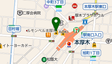 内田歯科の地図画像