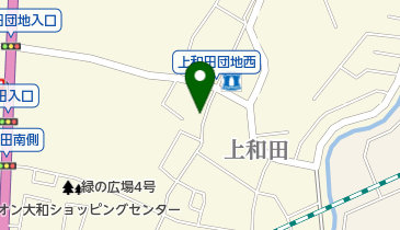 上和田歯科医院の地図画像