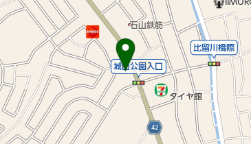 あらかわ歯科医院の地図画像