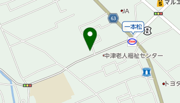 なかつ歯科診療所の地図画像