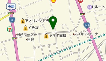 インター歯科の地図画像