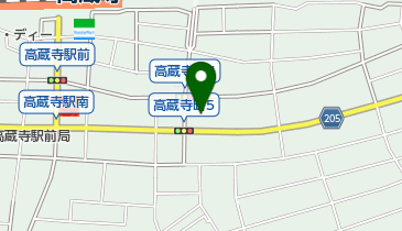 高蔵寺南歯科クリニックの地図画像