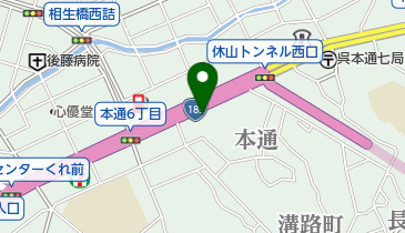 第二沖山歯科医院の地図画像