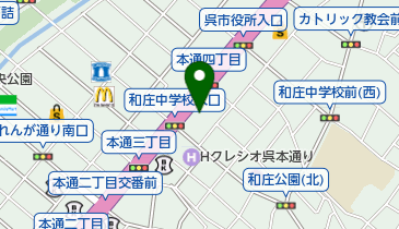 かしはら歯科医院の地図画像