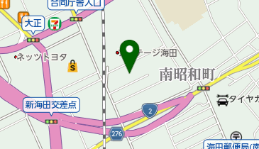 海田デンタルクリニックの地図画像