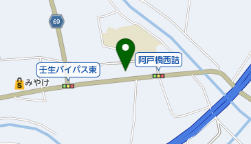 いのうえ歯科医院の地図画像