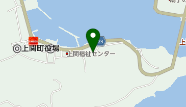 上関町歯科診療所の地図画像