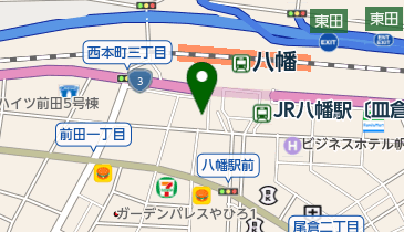 いのうえ歯科医院の地図画像