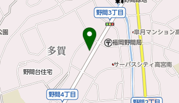 なかの歯科医院の地図画像