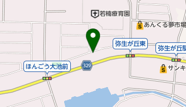うえまつ歯科の地図画像