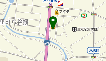 ふくだ歯科医院の地図画像