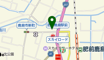 稗田歯科医院の地図画像