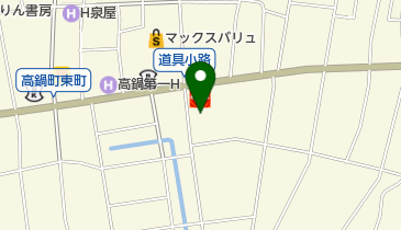 ながとも歯科医院の地図画像