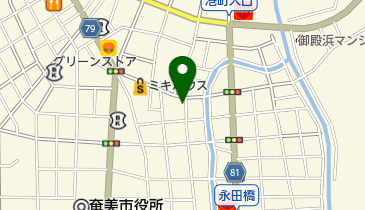 丸田歯科医院の地図画像