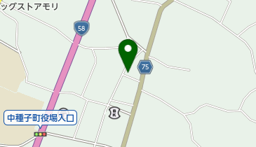 たなか歯科医院の地図画像