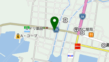 せき歯科医院の地図画像