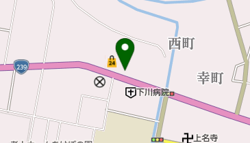 下川町ファミリー歯科の地図画像