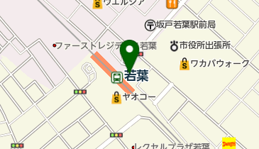 ふじぬま歯科医院の地図画像