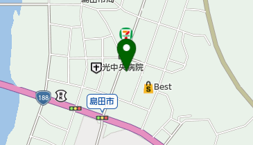 くもい歯科医院の地図画像