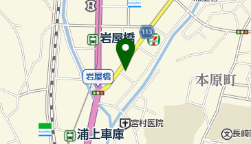 東歯科医院の地図画像