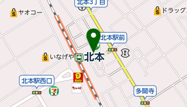 なでし子歯科の地図画像