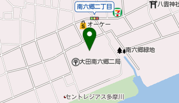 南六郷ベイサイド歯科医院の地図画像