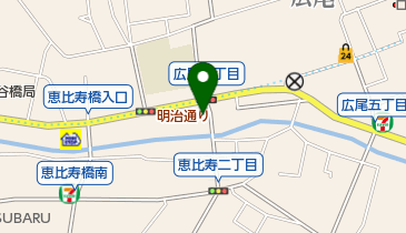 フェリス広尾デンタルクリニックの地図画像