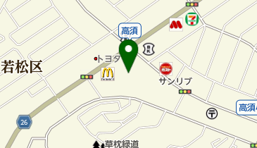 ハートのこころ歯科の地図画像