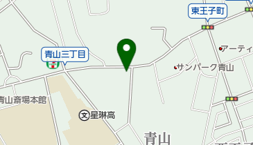 青山歯科クリニックの地図画像