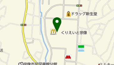 宗像こころ歯科の地図画像