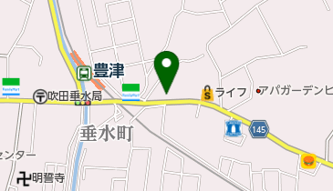 きのもと歯科の地図画像