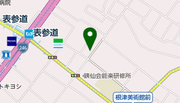 青山ホワイテリアデンタルクリニックの地図画像