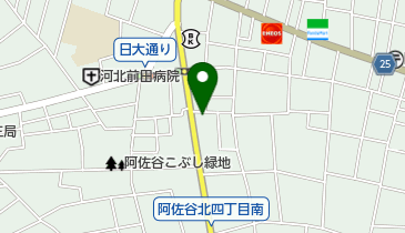 あさがや清水歯科医院の地図画像