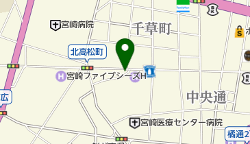 二宮デンタルクリニックの地図画像