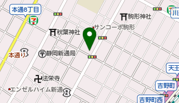 うちの歯科クリニックの地図画像