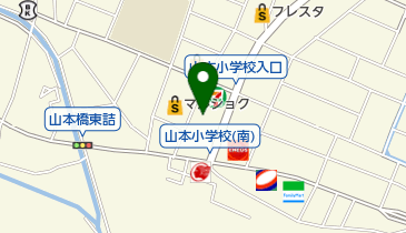 やまさき歯科の地図画像