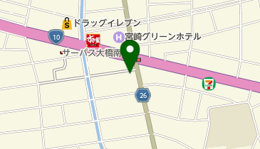 大田原歯科医院の地図画像