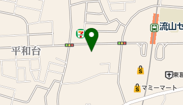 亀の井歯科の地図画像