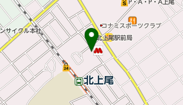 北上尾歯科の地図画像