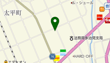 英歯科の地図画像