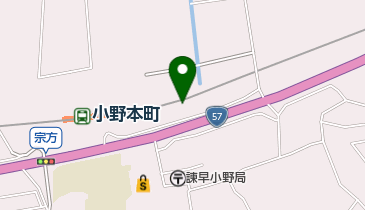 たなか歯科医院の地図画像